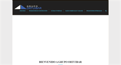 Desktop Screenshot of grupoortuibar.com